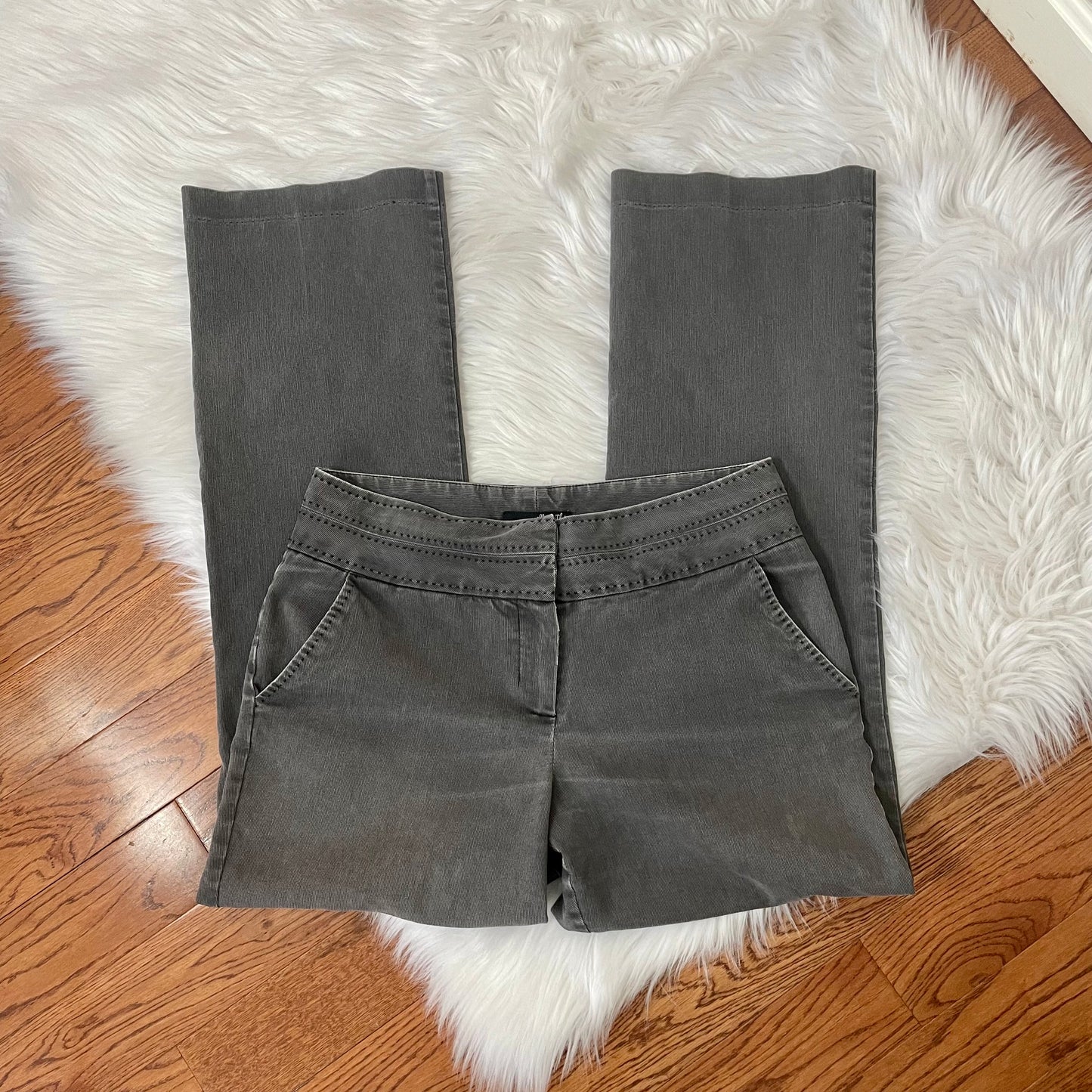 #newitem willi smith gray wide leg pants 8