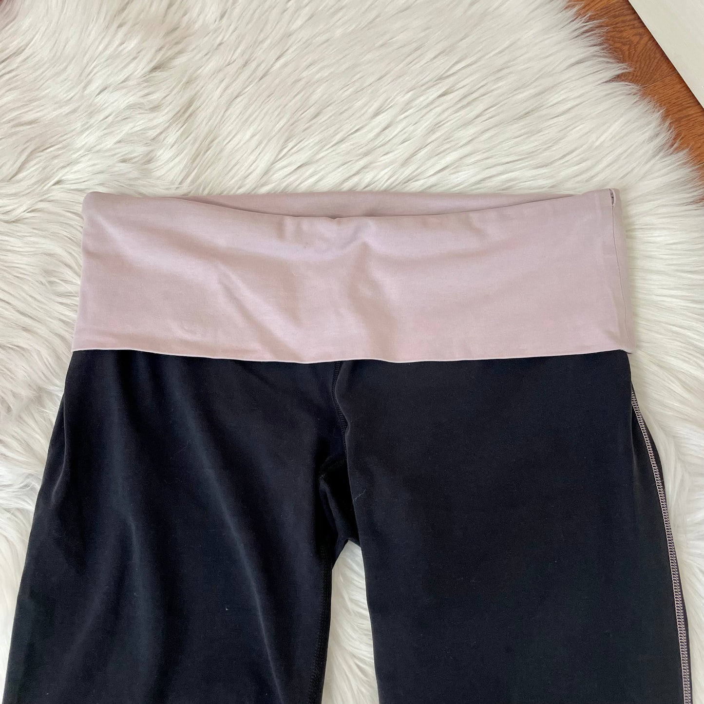 xersion pink waist yoga flare pants M