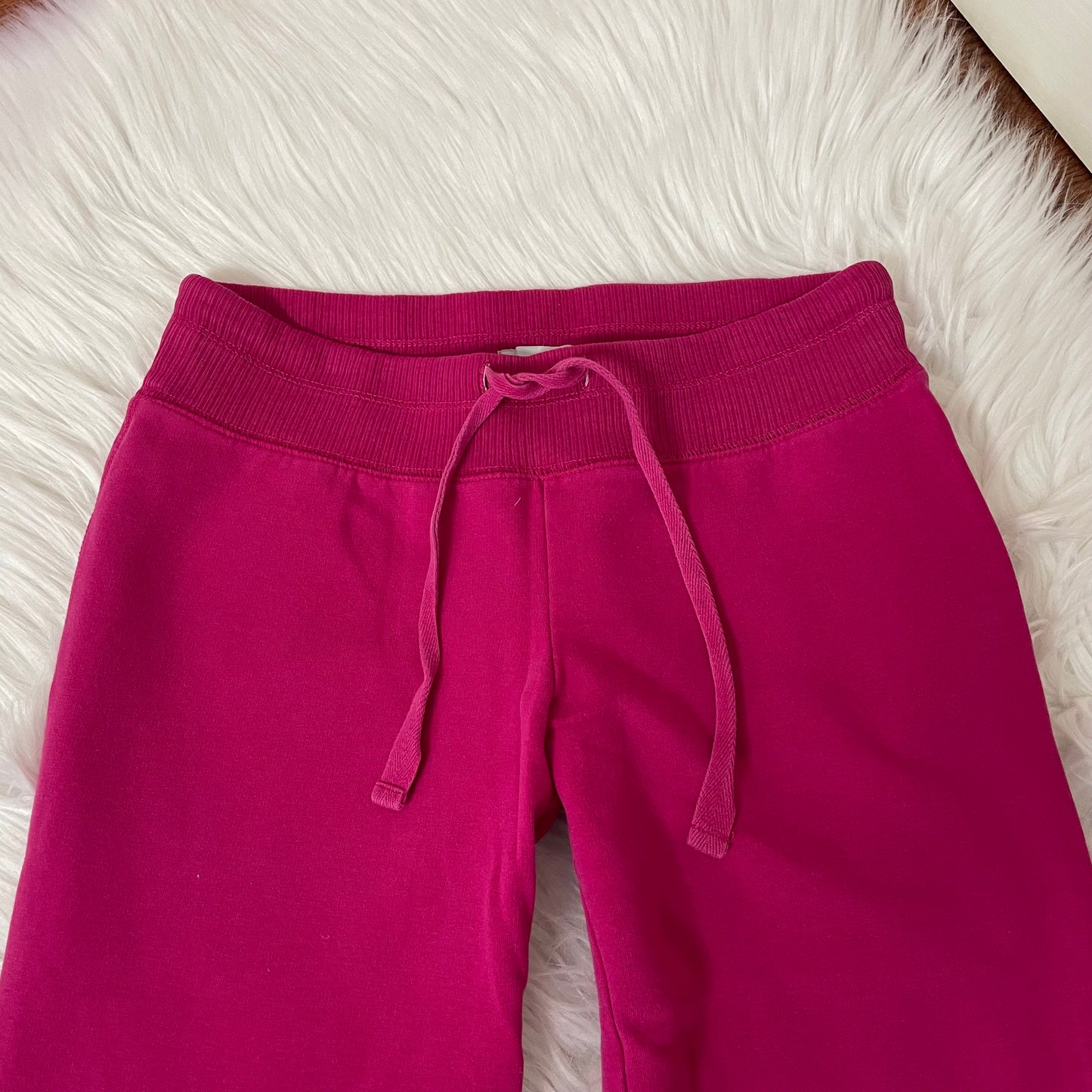 old navy hot pink flare sweatpants XS