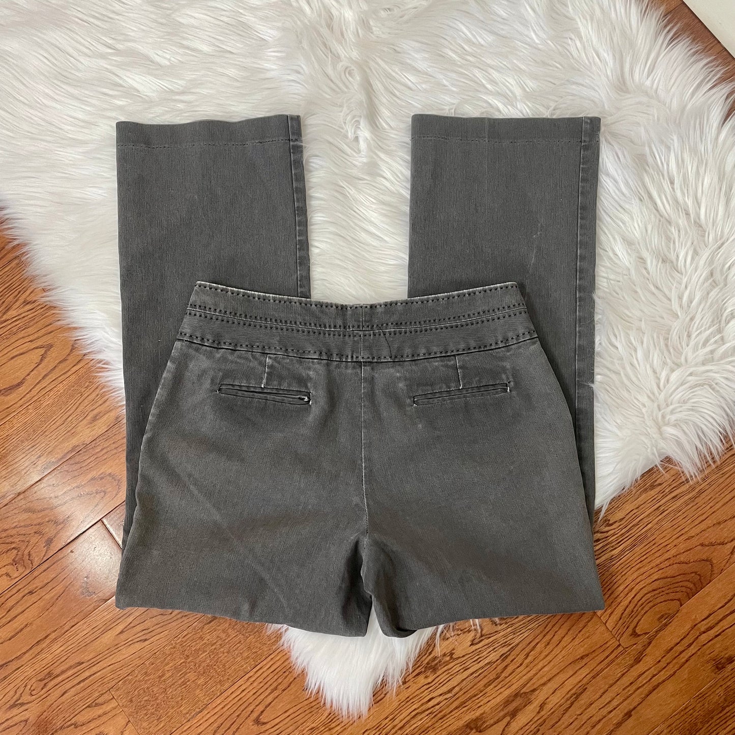 #newitem willi smith gray wide leg pants 8