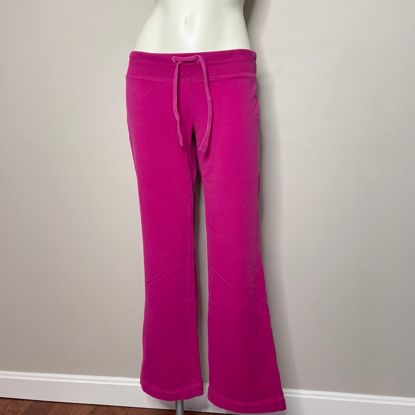 old navy hot pink flare sweatpants XS