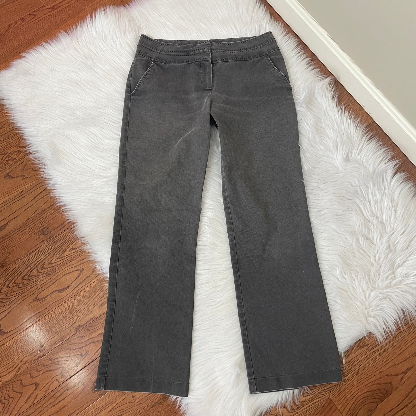 #newitem willi smith gray wide leg pants 8
