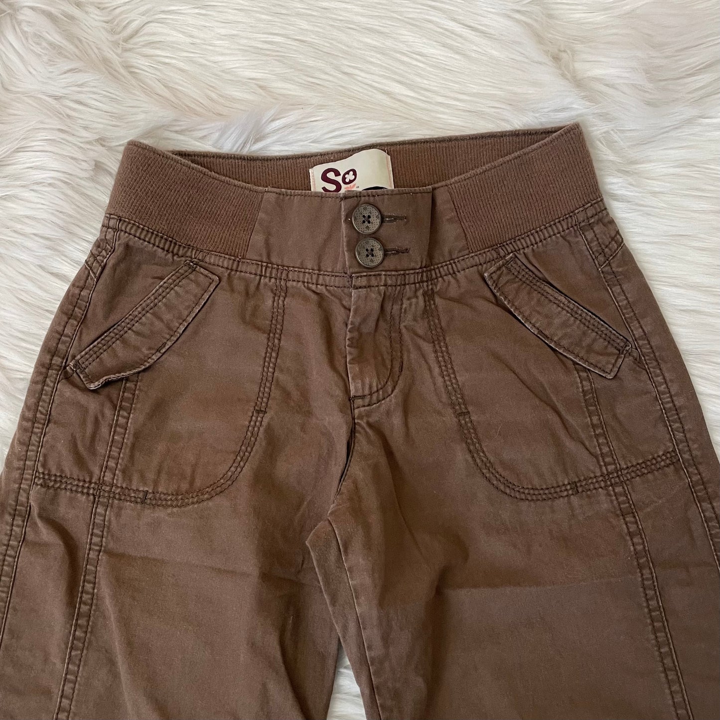 #newitem so brown cargo shorts 23”