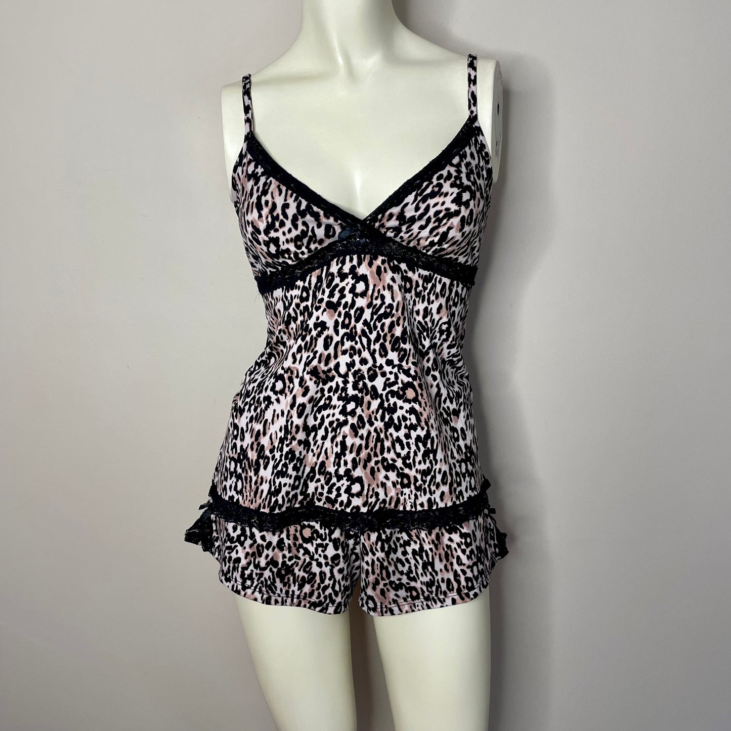 marilyn monroe cheetah print cami undie set S