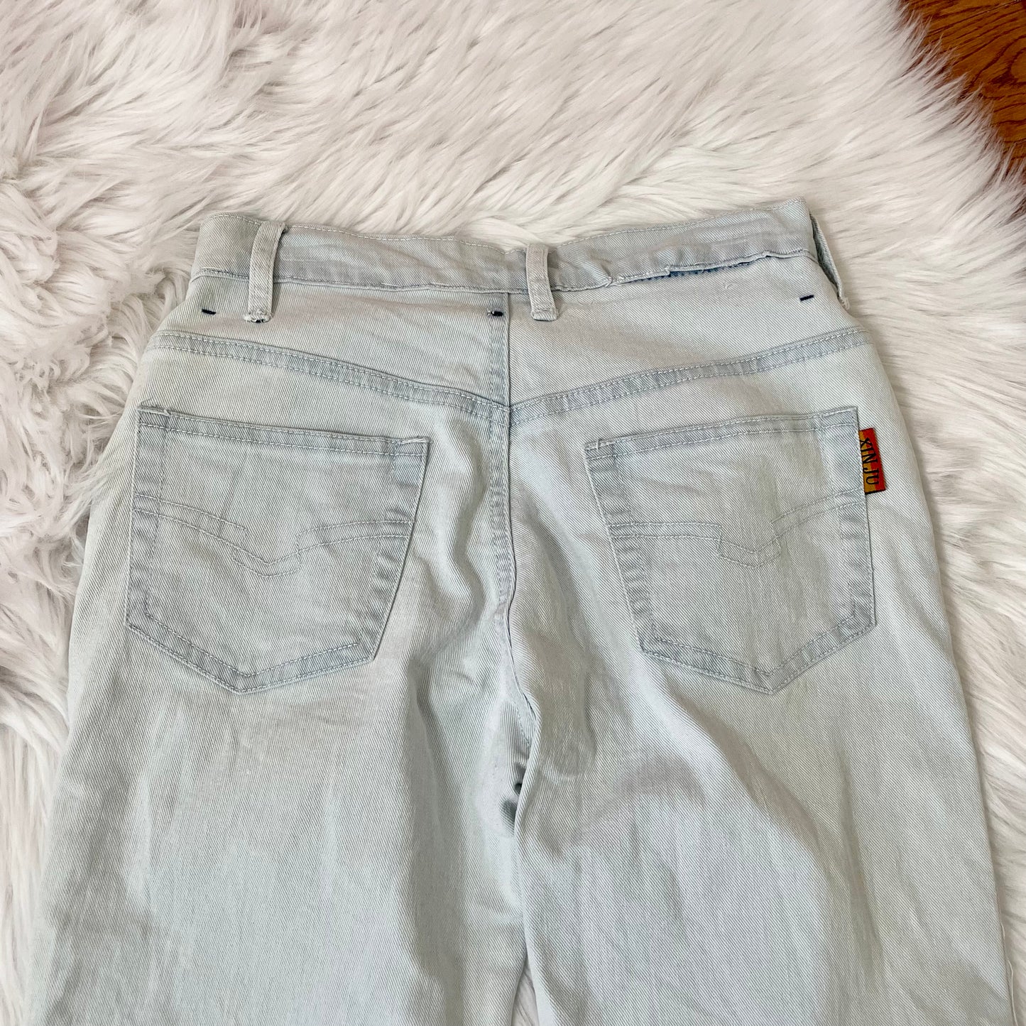 y2k studded flare jeans 27
