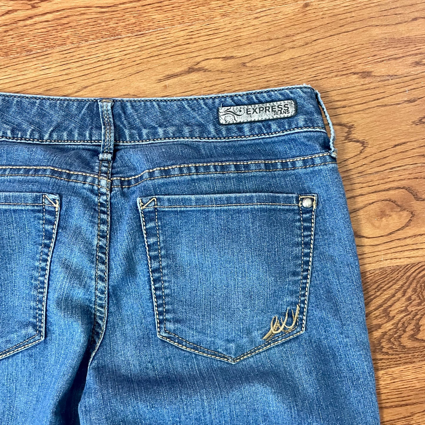 express boot cut jeans 4