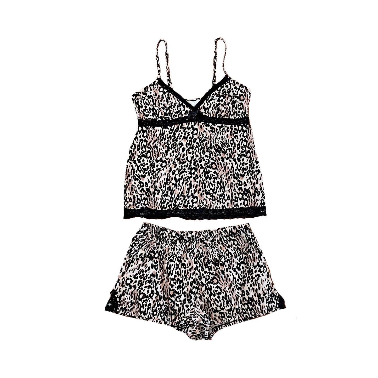 marilyn monroe cheetah print cami undie set S