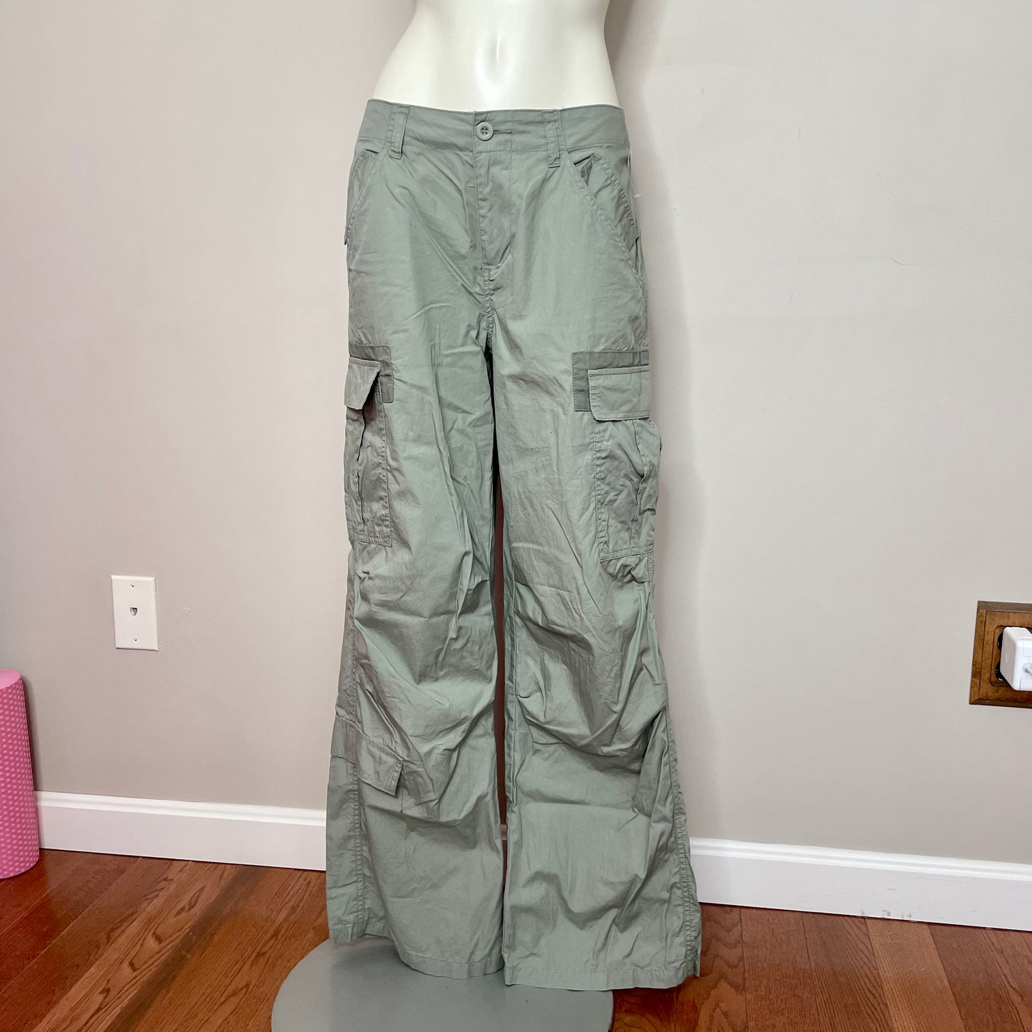 sincerely jules green cargo pants 1