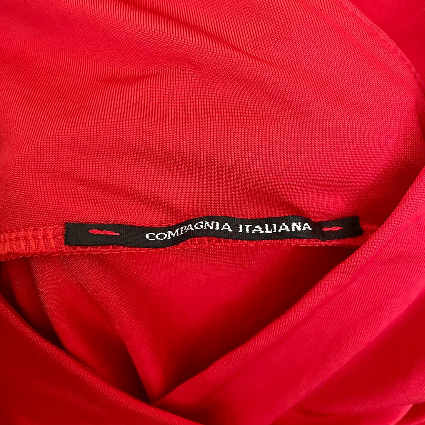 y2k italian red babydoll ruched tank top 6