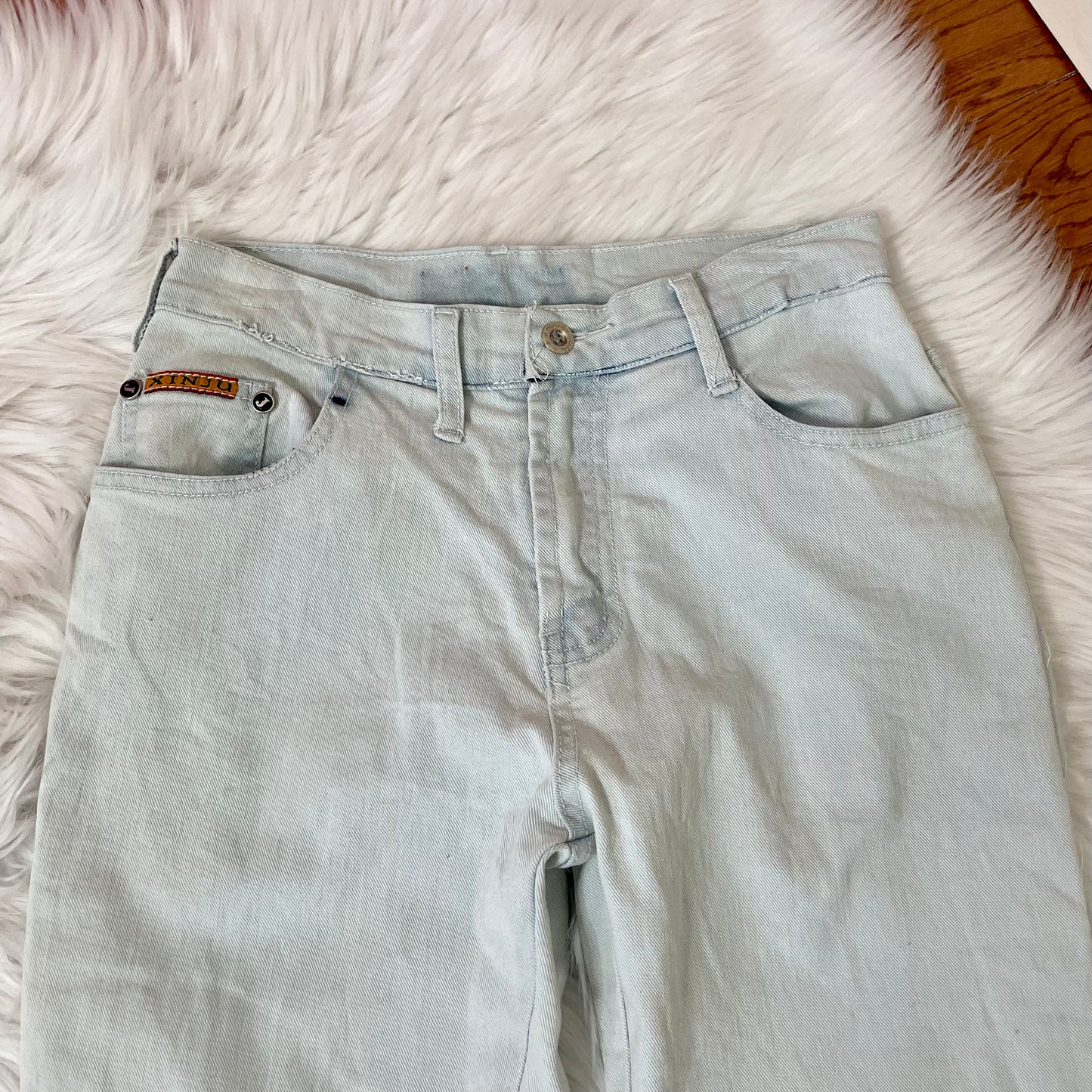 y2k studded flare jeans 27