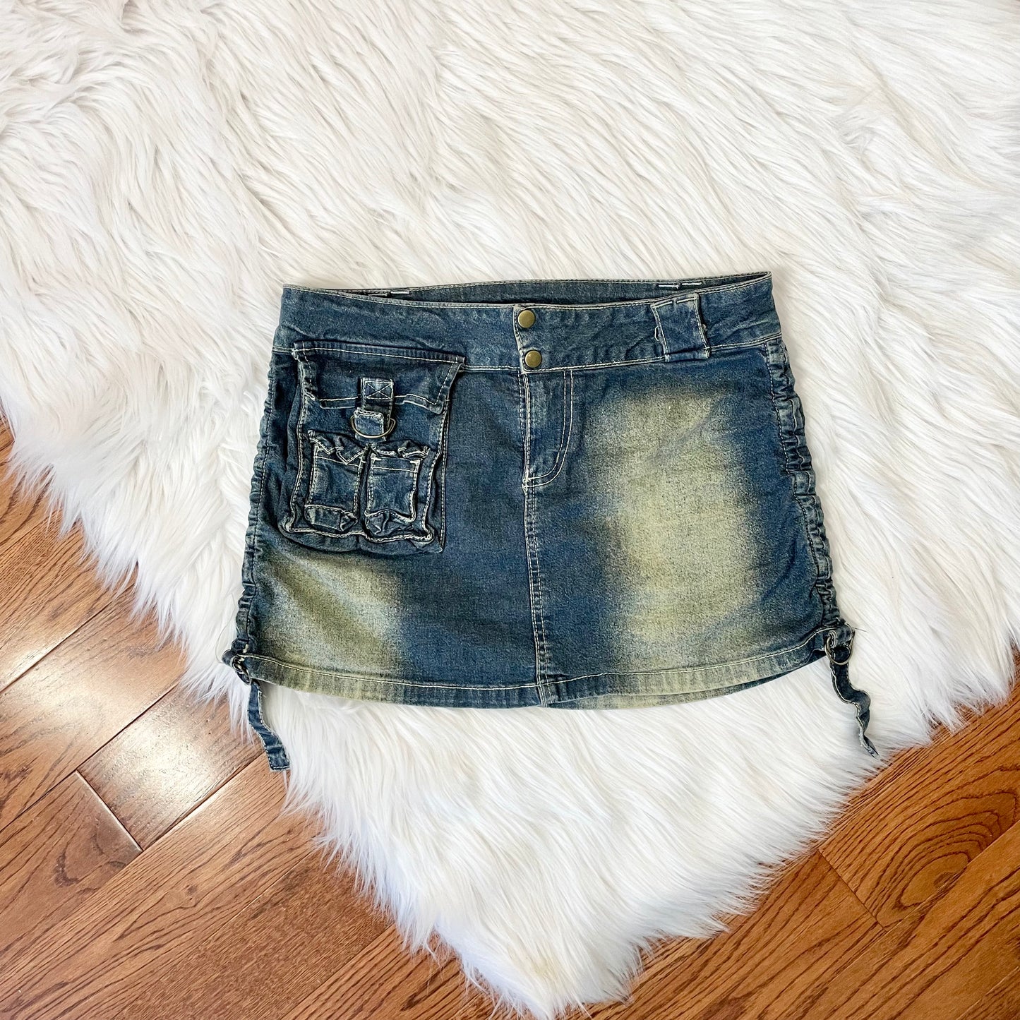 dinorys cargo mini skirt M