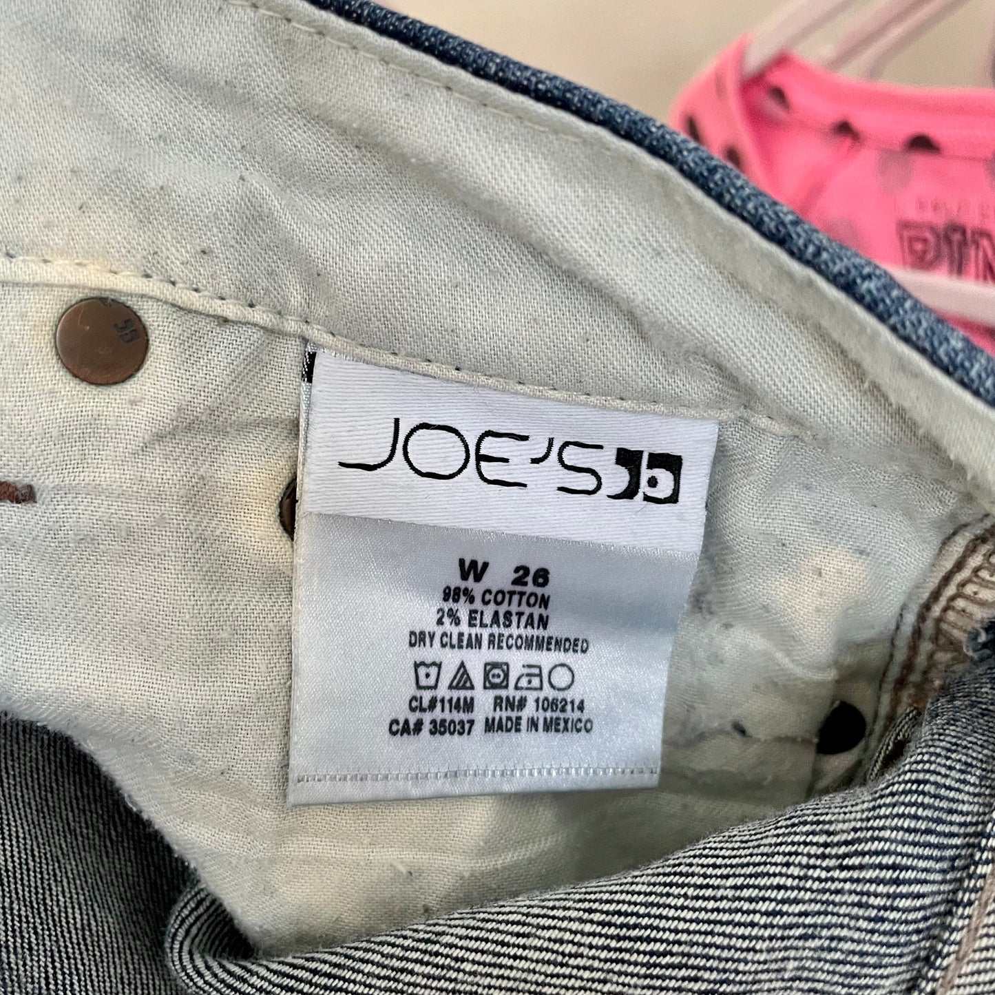 joe’s jeans bootcut jeans 26