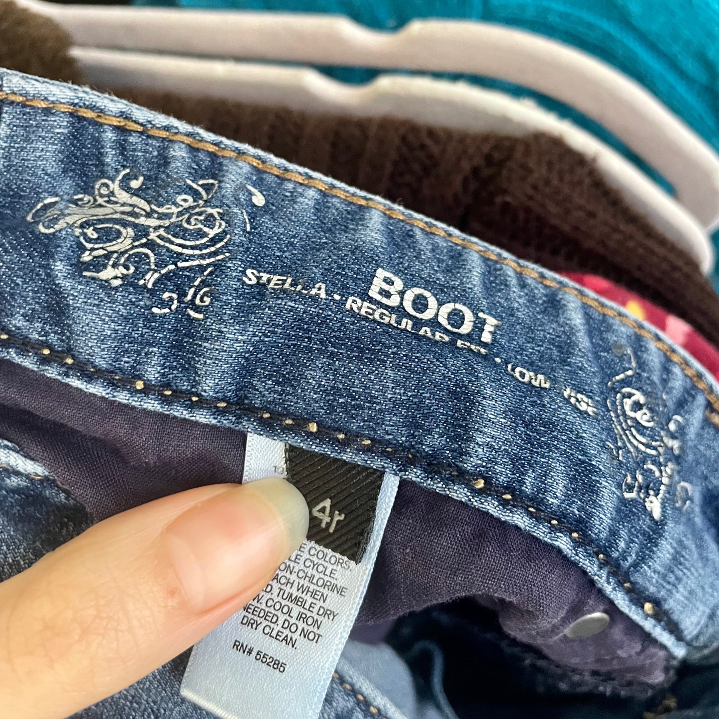 express boot cut jeans 4