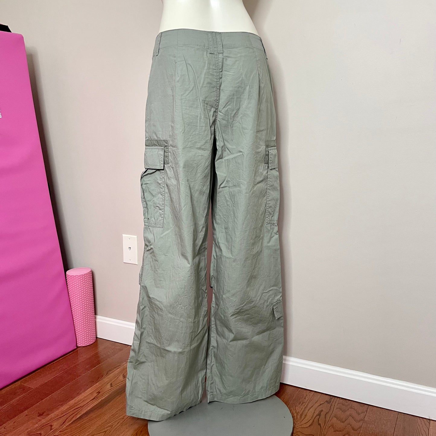 sincerely jules green cargo pants 1