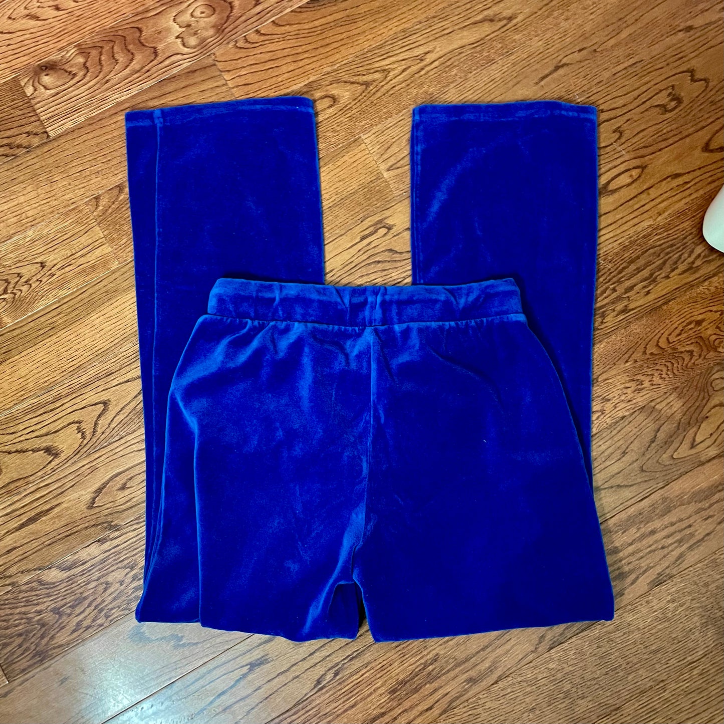 juicy couture blue velour track pants S