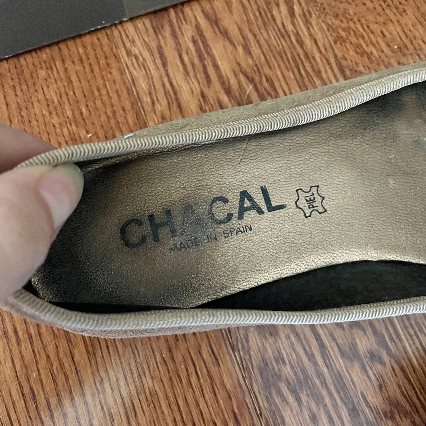 chacal light mocha ballet flats 5.5