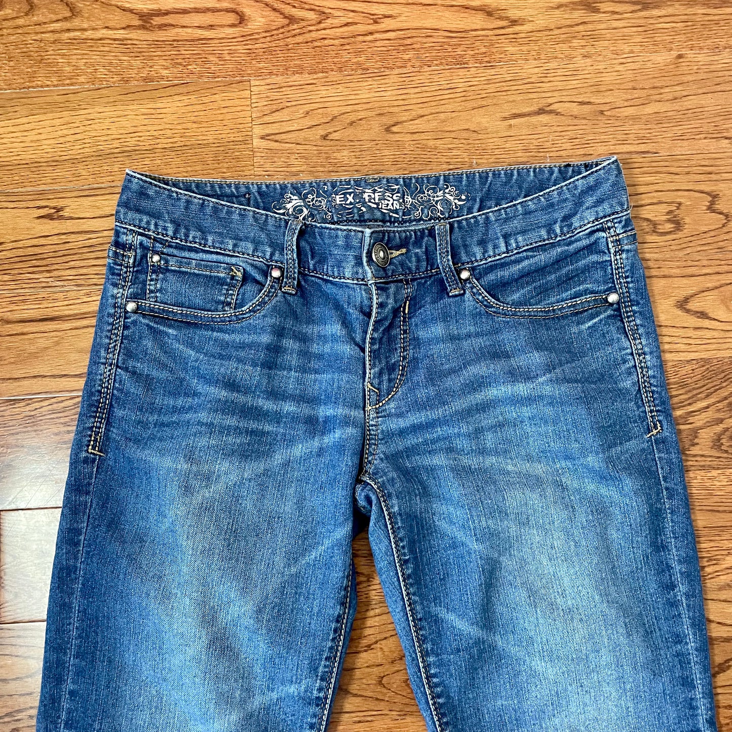 express boot cut jeans 4