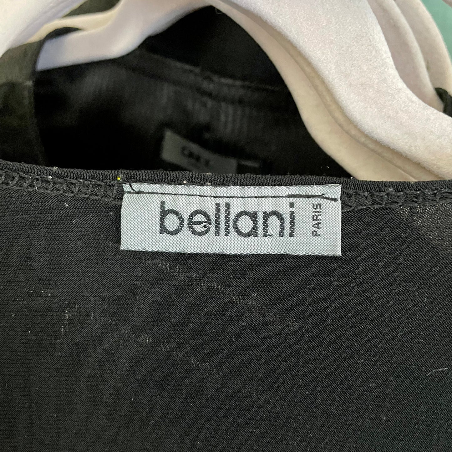 bellani black sparkle going out top S