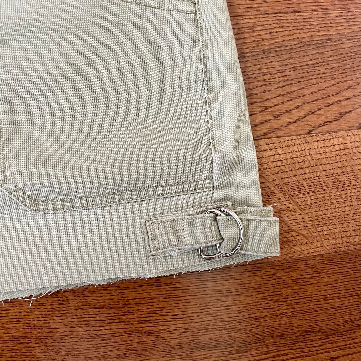 tan cargo mini skirt 5
