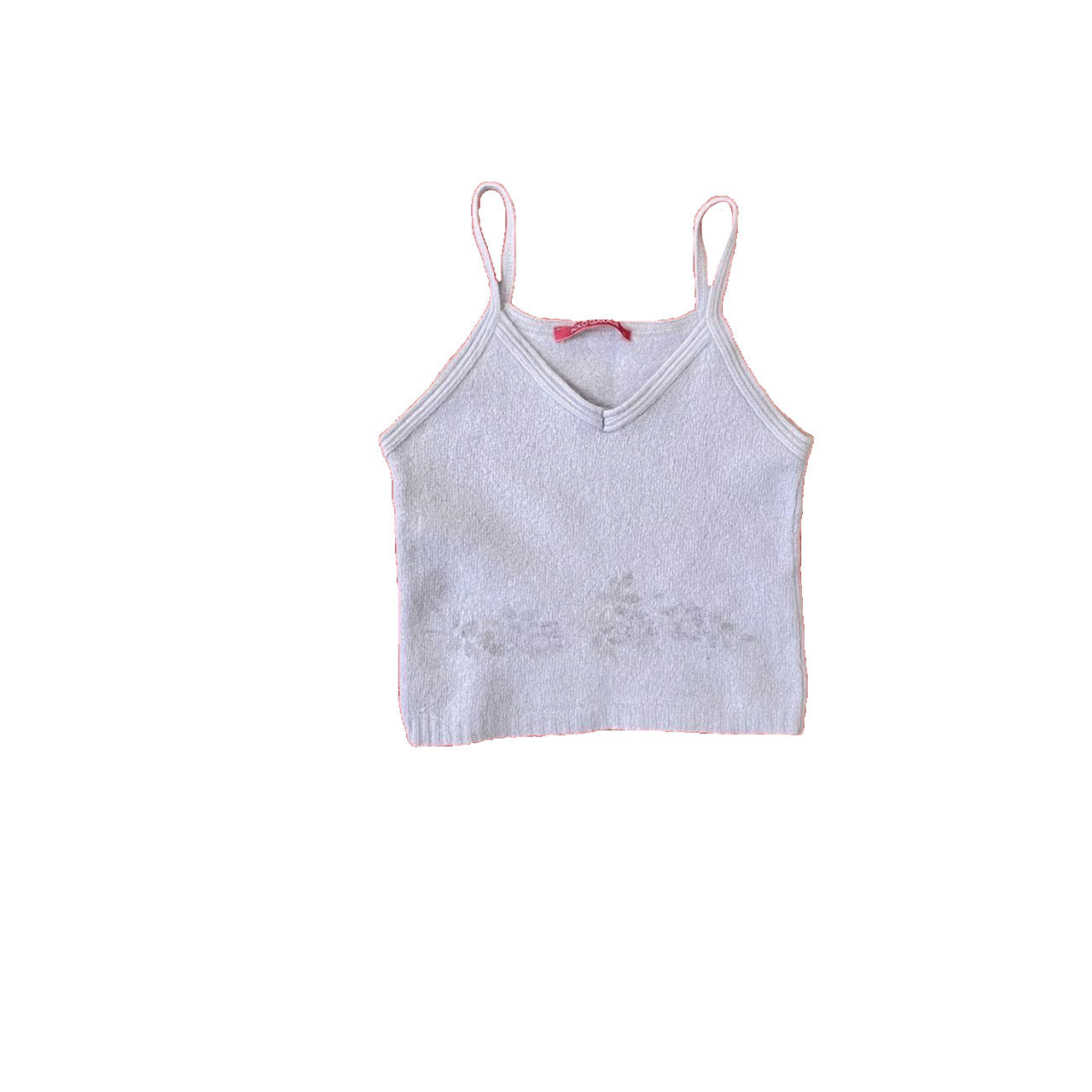 polo garage lavender sweater knit cami