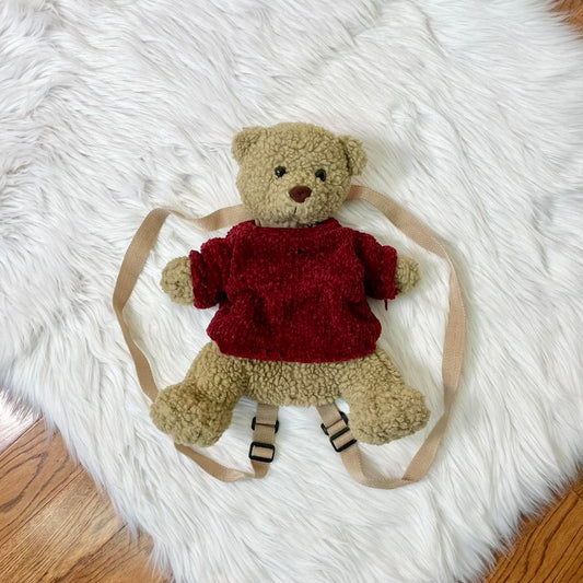 Y2K teddy bear backpack
