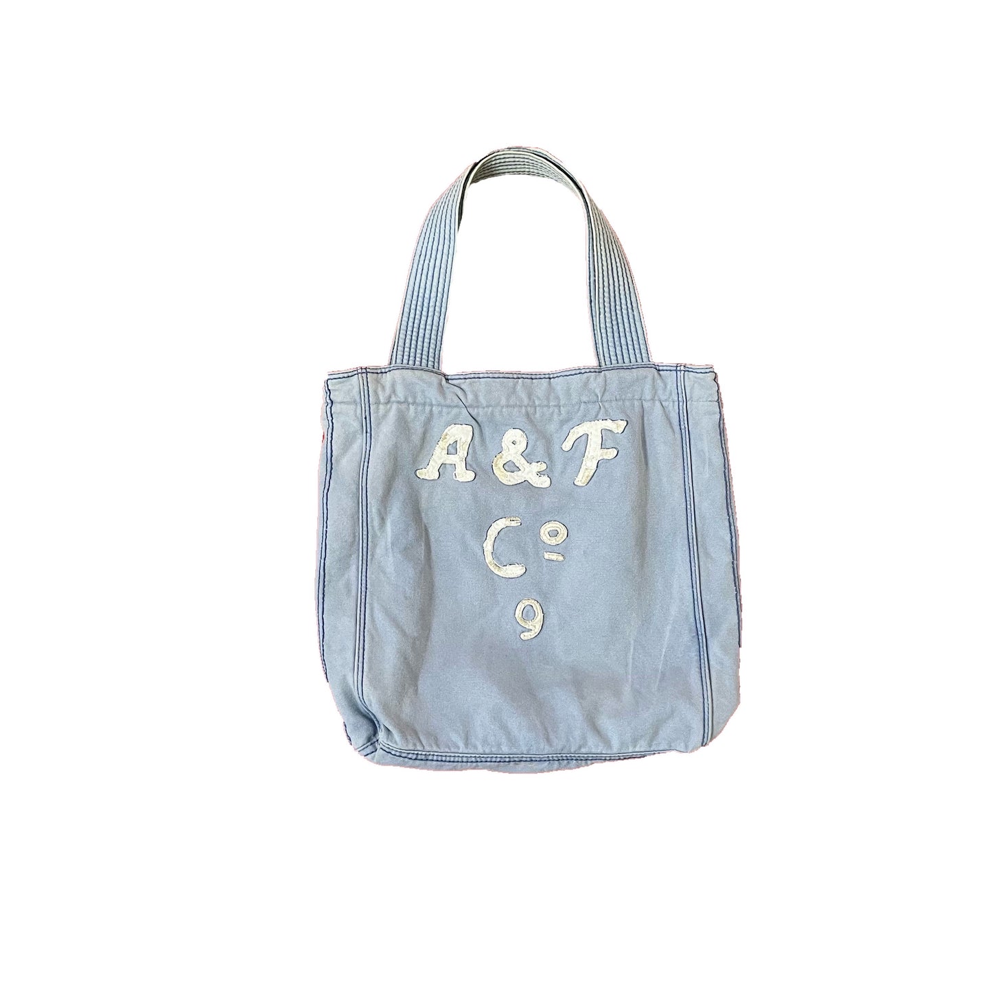 Abercrombie light blue large tote bag