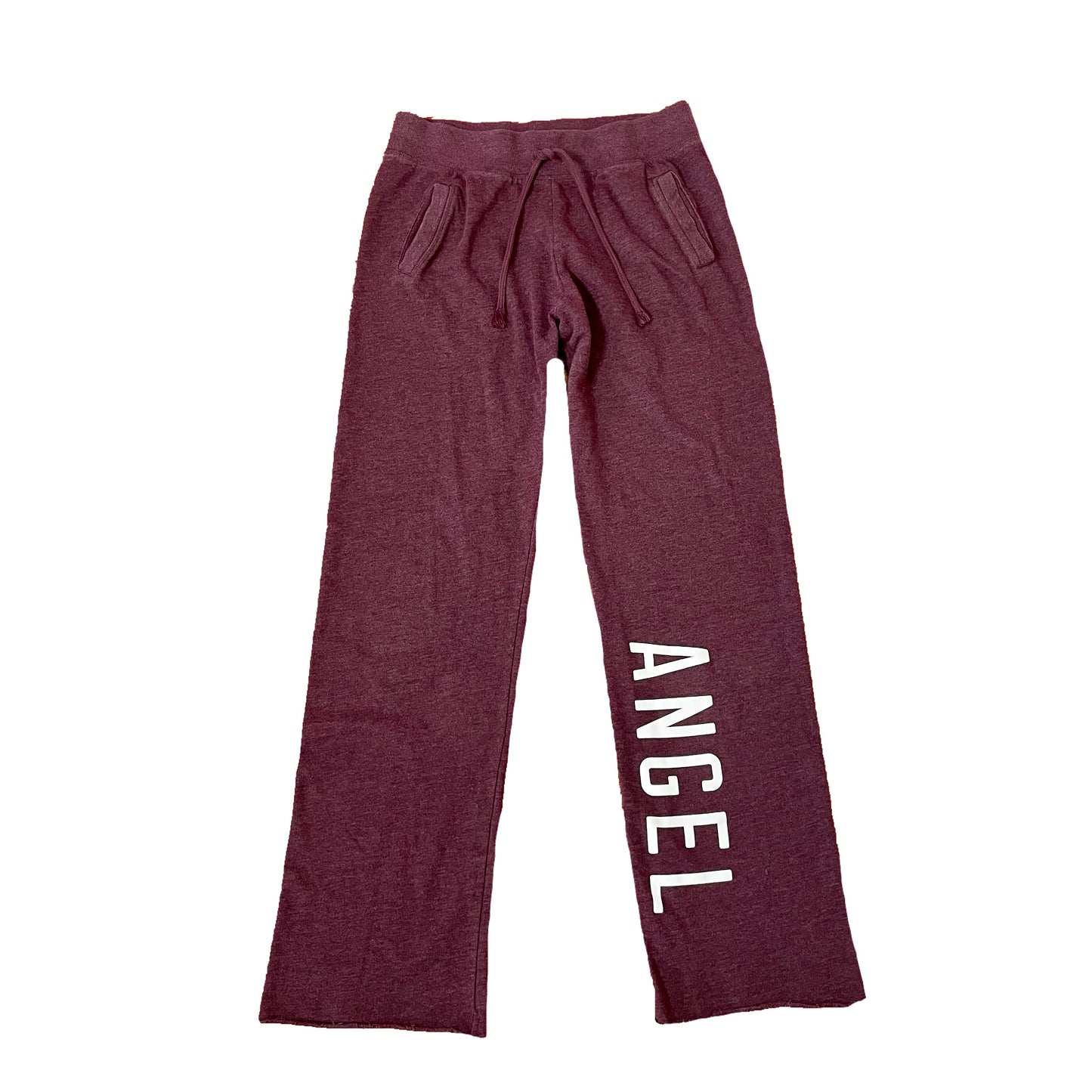 #NEWITEM victoria’s secret burgundy wide leg sweatpants XS