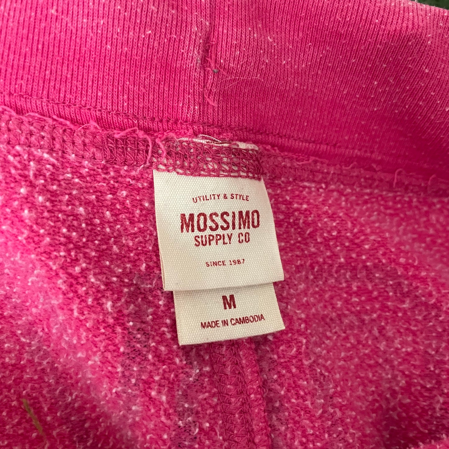 mossimo pink flare sweatpants M