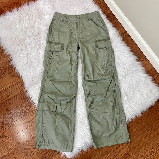 sincerely jules green cargo pants 1