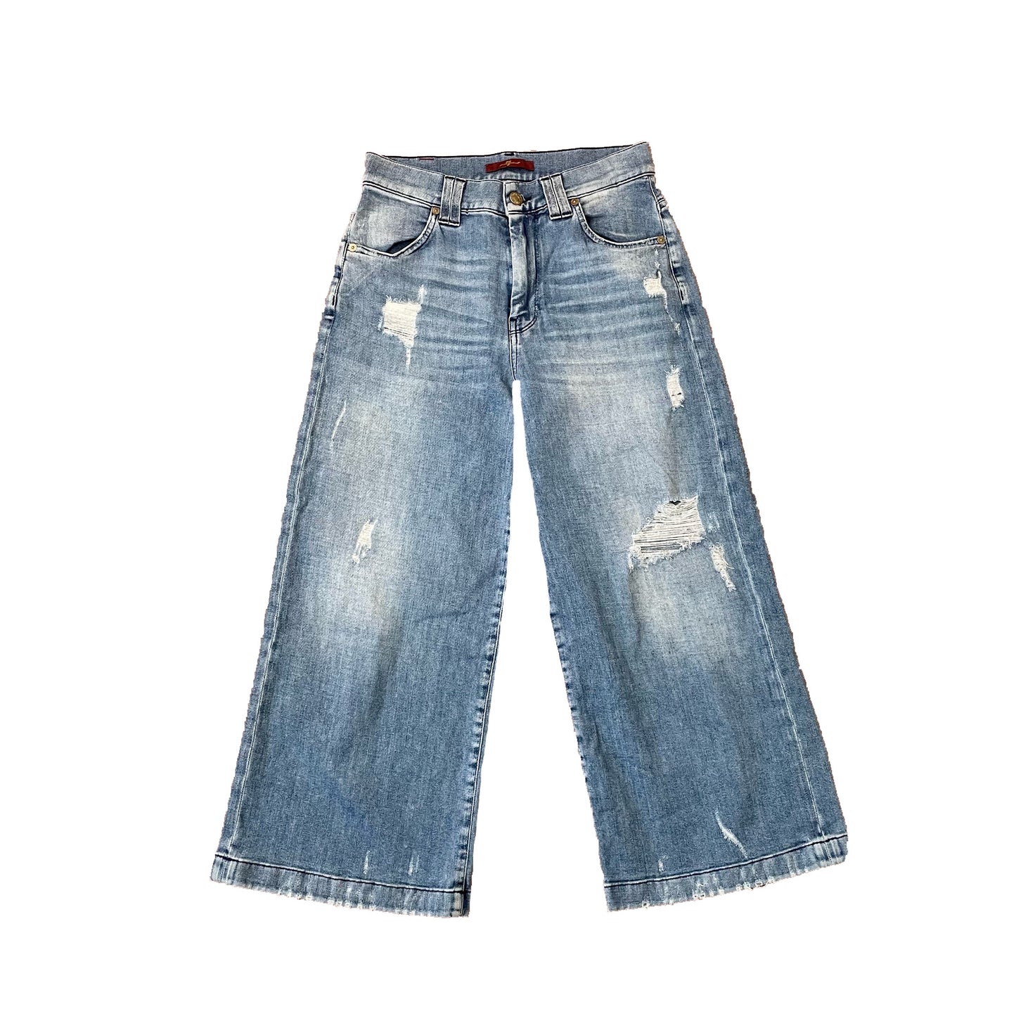 7 for all mankind wide leg jeans