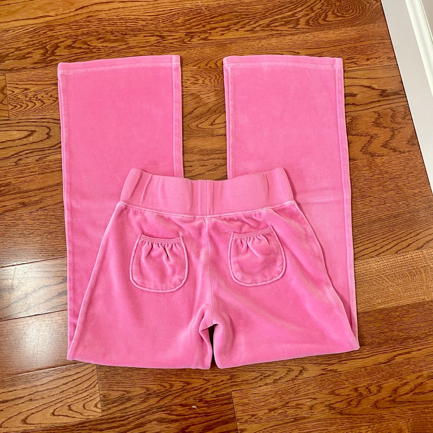 greendog pink velour track pants XXS