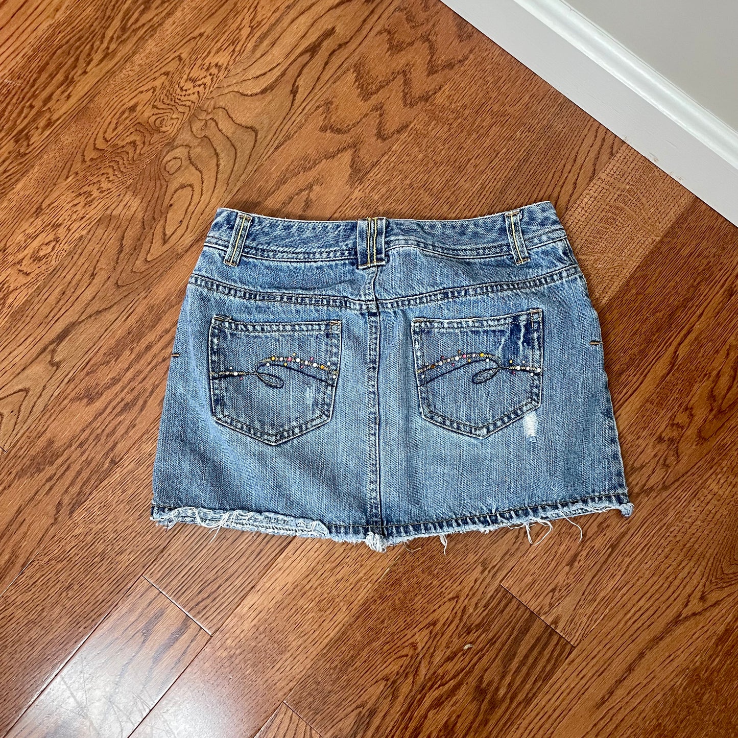 limited too mini jean skirt XXS