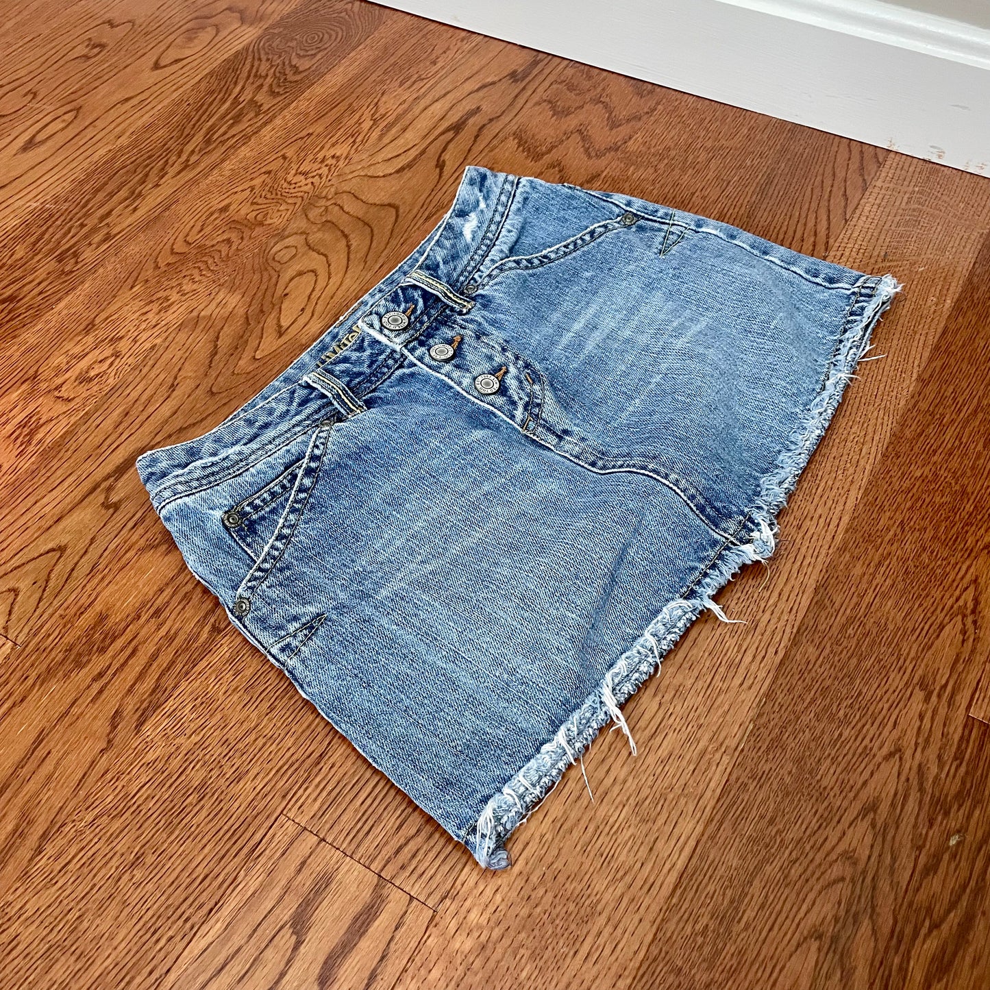 limited too mini jean skirt XXS