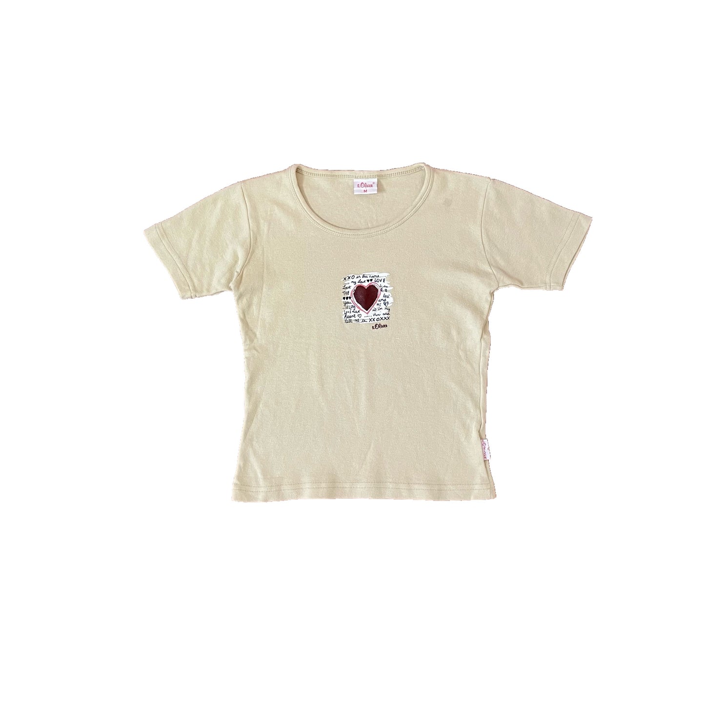 s. oliver heart baby tee