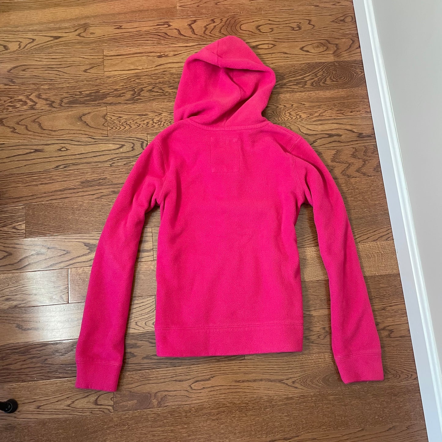 aeropostale hot pink fleece lined hoodie M