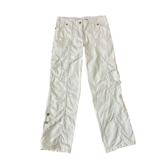 cupid’s cup beige cargo pants 23”