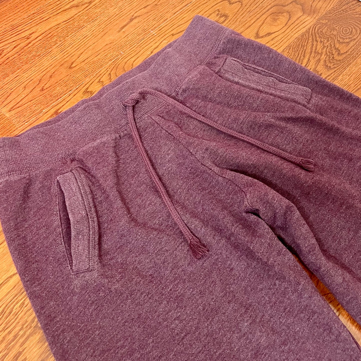 #NEWITEM victoria’s secret burgundy wide leg sweatpants XS