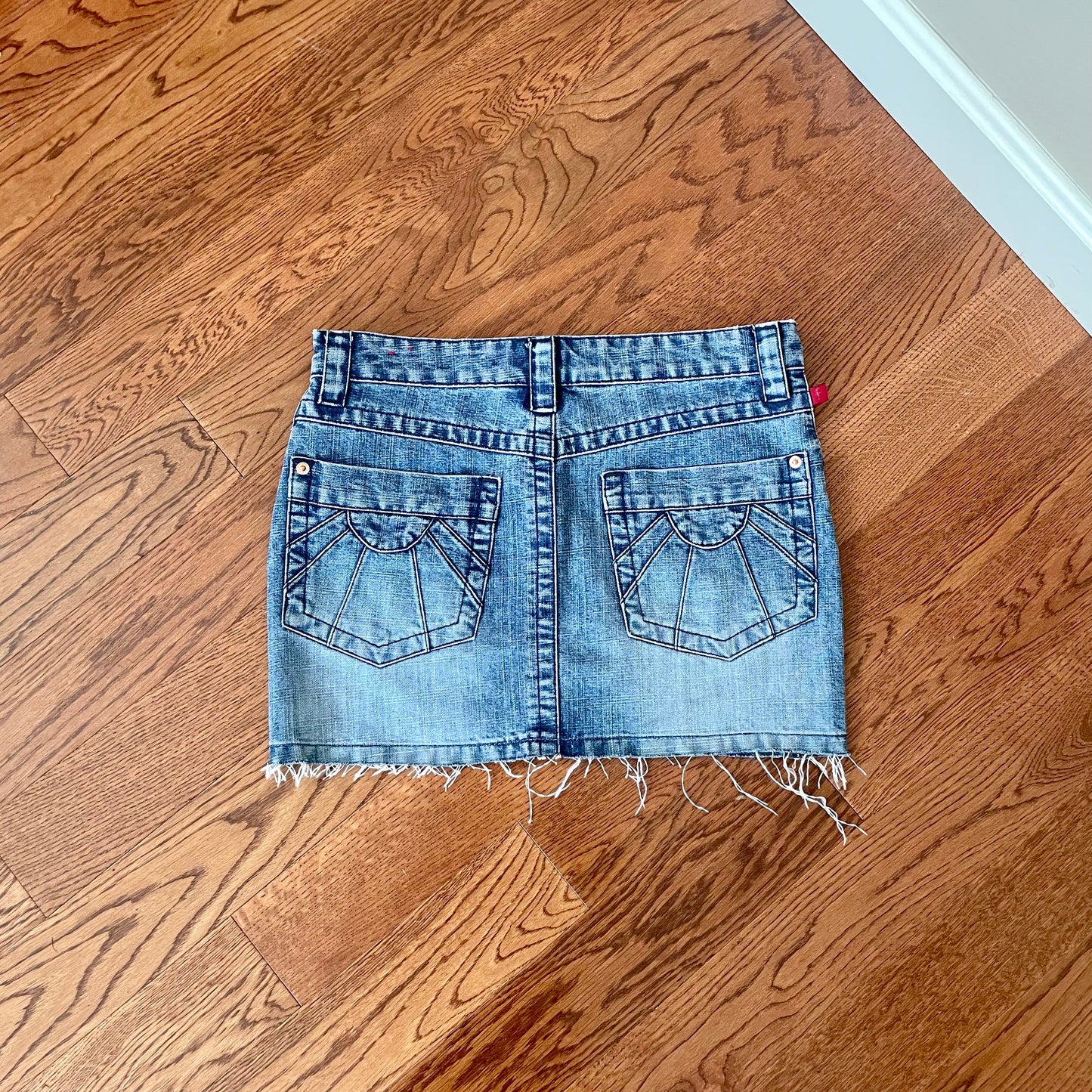 fire jeans mini skirt 1