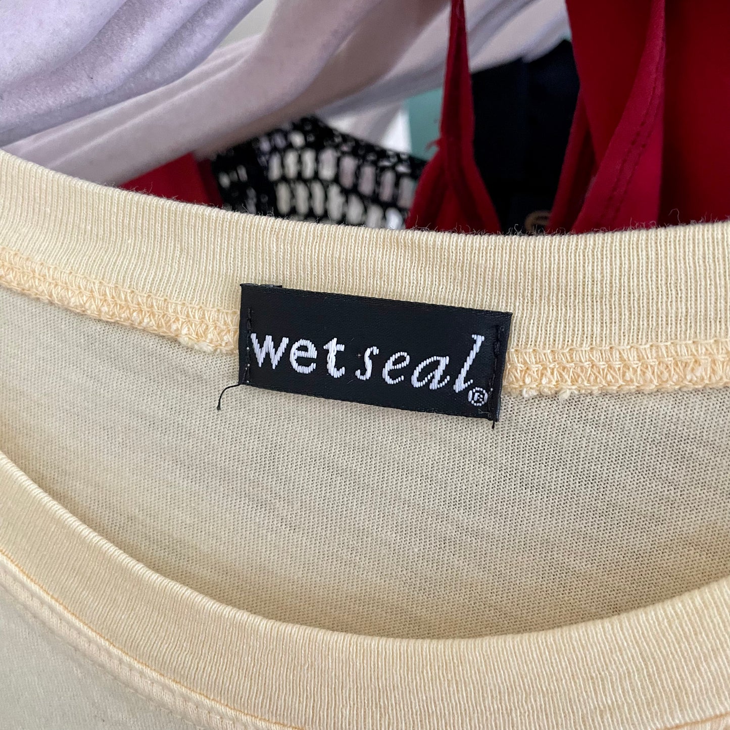 wet seal fortune cookie tee L