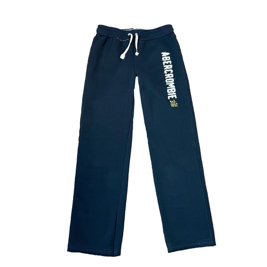 #NEWITEM abercrombie navy blue logo sweatpants XS/S