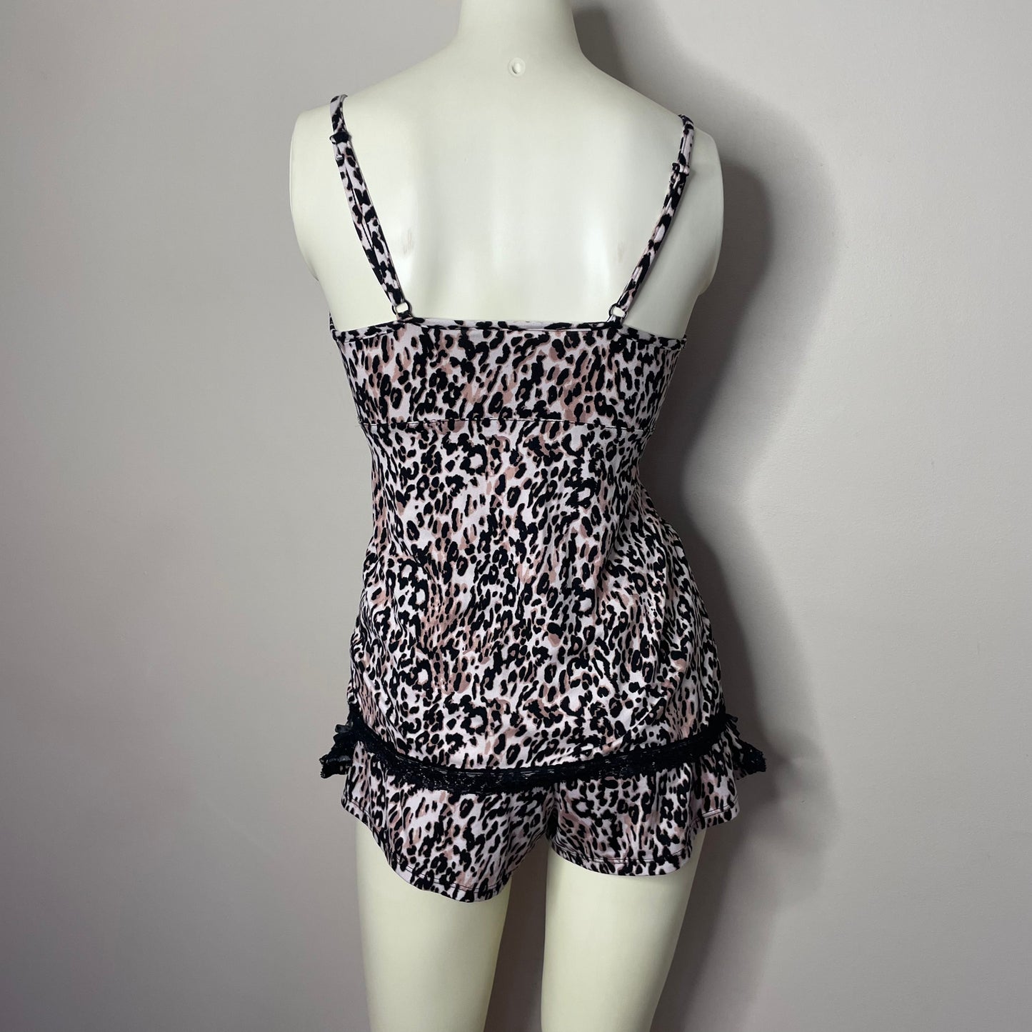 marilyn monroe cheetah print cami undie set S