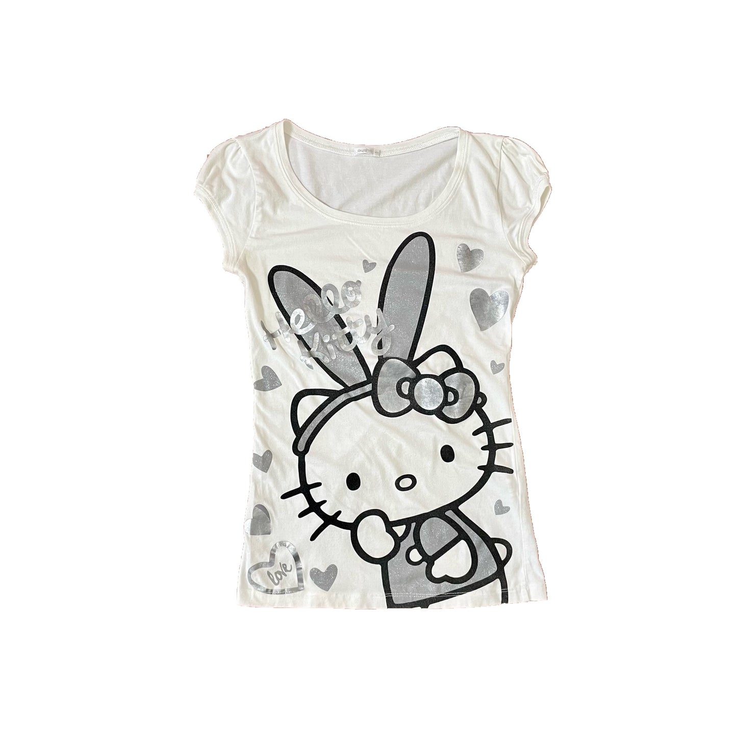 hello kitty bunny tee M