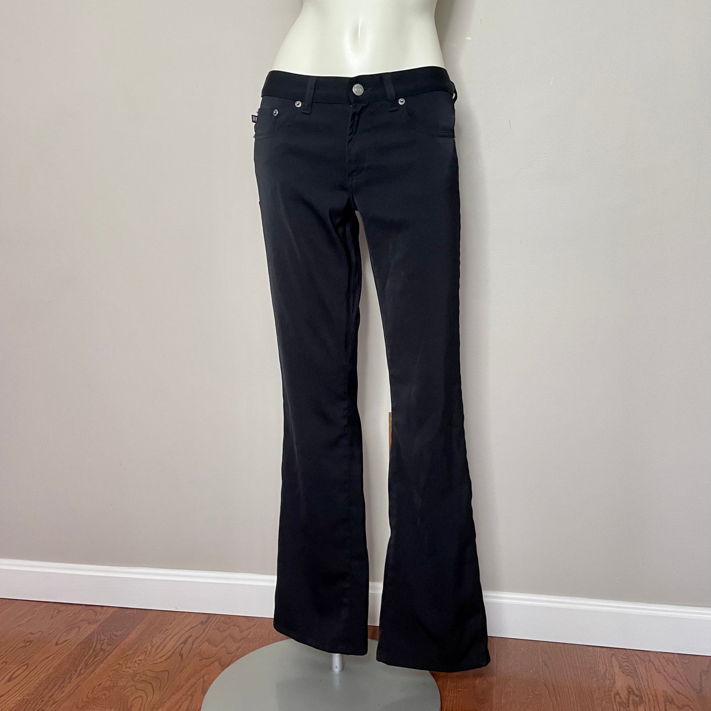 #NEWITEM ralph lauren black boot cut pants 4