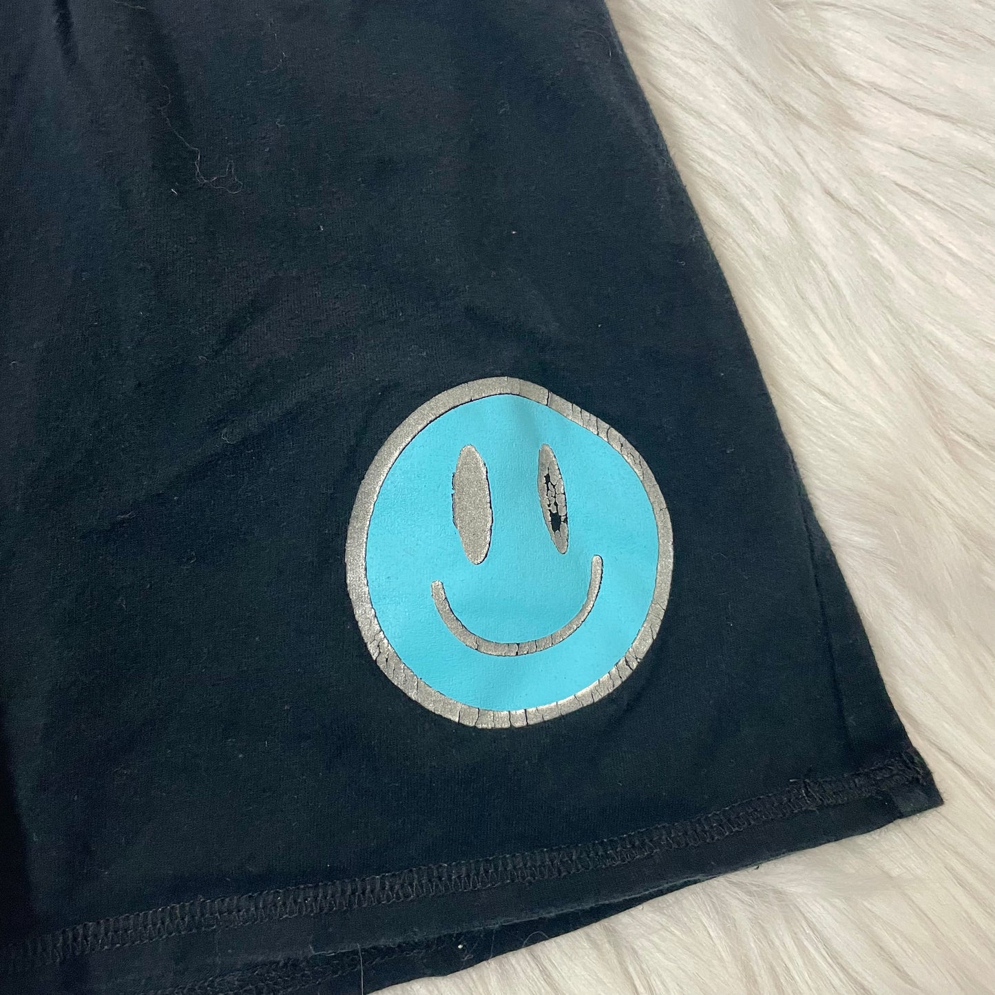 so black mini skort S