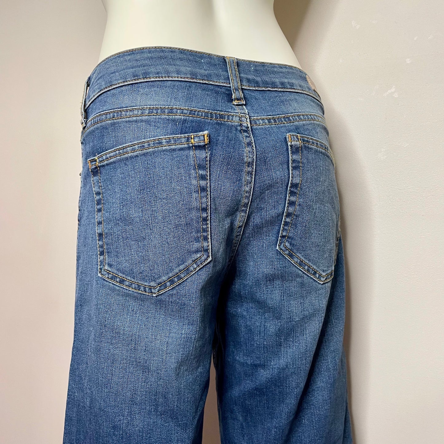 five wide leg jeans 26