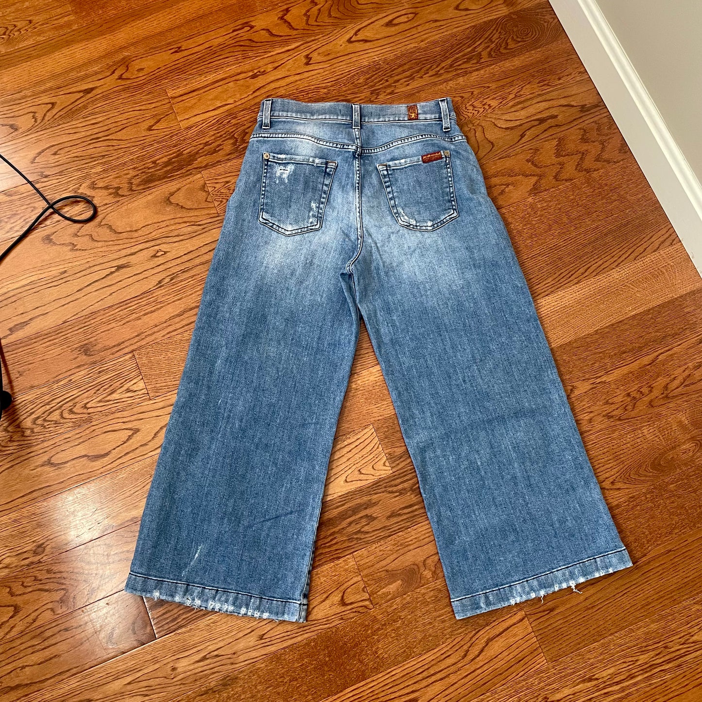 7 for all mankind wide leg jeans