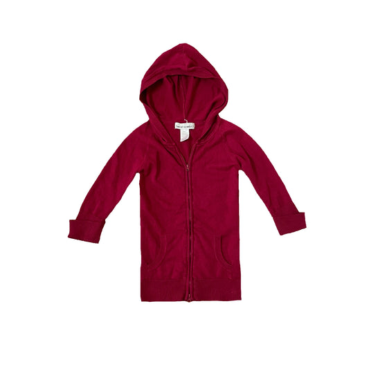 #NEWITEM sweater project burgundy double zip hoodie S