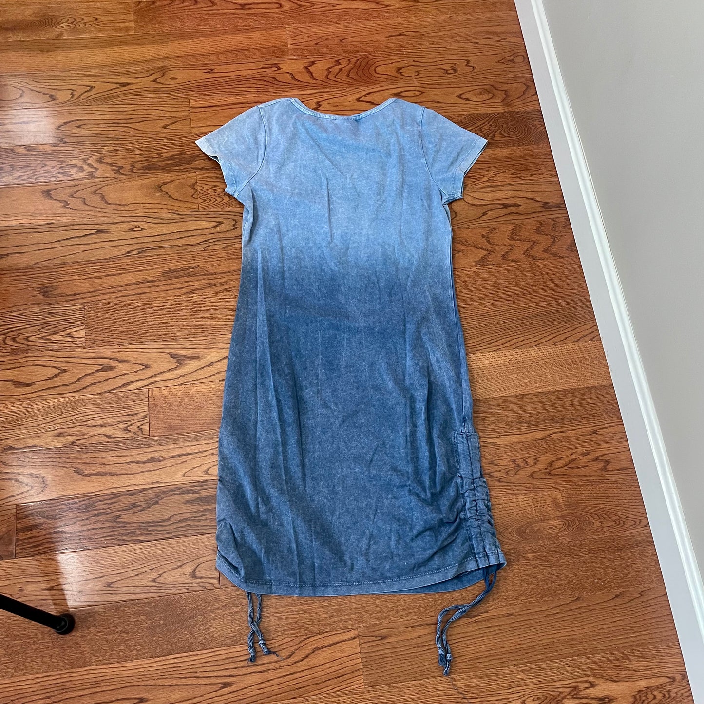 diesel blue butterfly dress