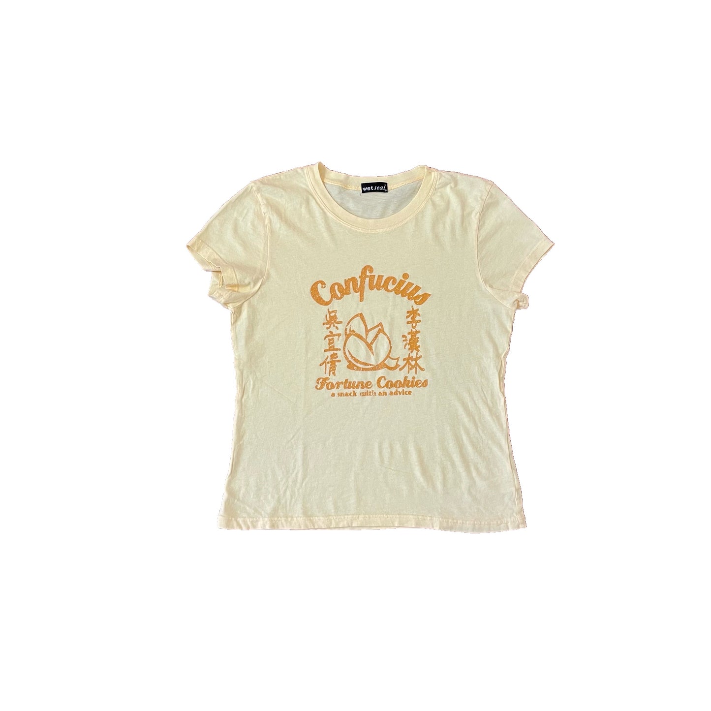 wet seal fortune cookie tee L