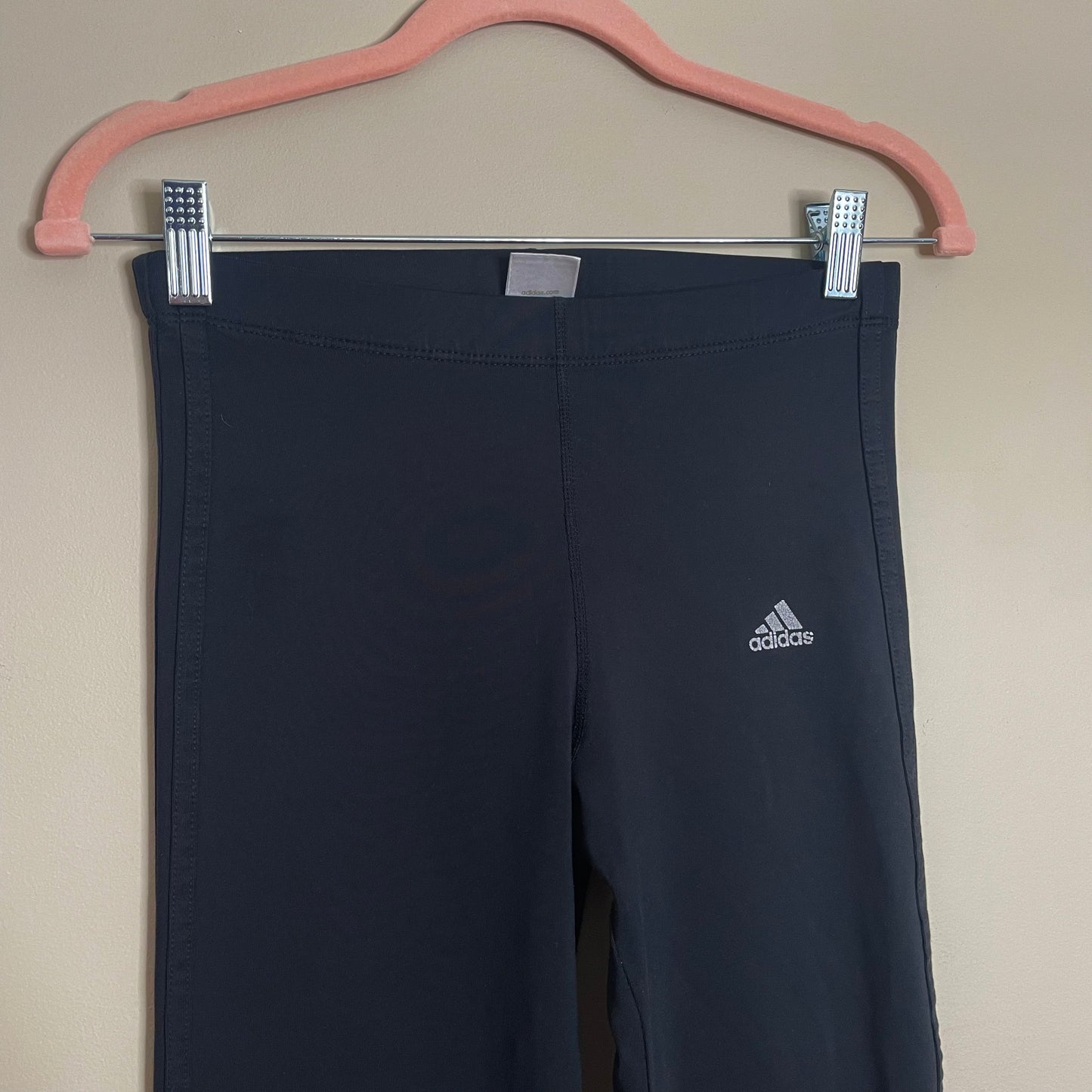 adidas black yoga pants S